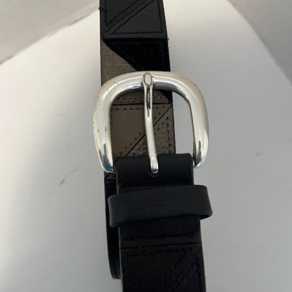 FOSSIL patchwork leather belt. - Picture 5 of 6